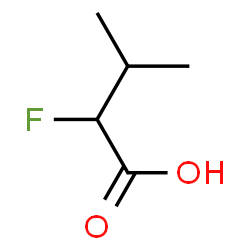 ChemSpider 2D Image | 2-Fluoro-3-methylbutanoic acid | C5H9FO2