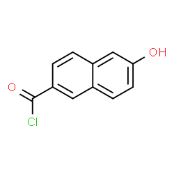 ChemSpider 2D Image | 6-Hydroxy-2-naphthoyl chloride | C11H7ClO2