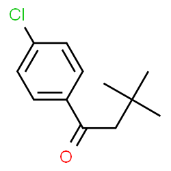ChemSpider 2D Image | 1-(4-Chlorophenyl)-3,3-dimethyl-1-butanone | C12H15ClO
