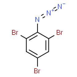 ChemSpider 2D Image | 2-Azido-1,3,5-tribromobenzene | C6H2Br3N3