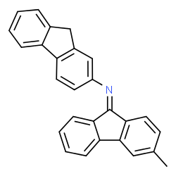 ChemSpider 2D Image | (9E)-N-(9H-Fluoren-2-yl)-3-methyl-9H-fluoren-9-imine | C27H19N