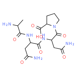 ChemSpider 2D Image | ala-asn-asn-pro | C16H26N6O7
