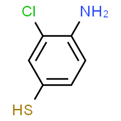 ChemSpider 2D Image | 4-Amino-3-chlorobenzenethiol | C6H6ClNS