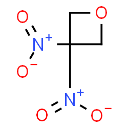ChemSpider 2D Image | 3,3-Dinitrooxetane | C3H4N2O5