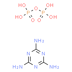 ChemSpider 2D Image | Melamine Pyrophosphate | C3H10N6O7P2