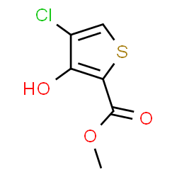 ChemSpider 2D Image | Methyl 4-chloro-3-hydroxy-2-thiophenecarboxylate | C6H5ClO3S