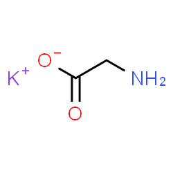 ChemSpider 2D Image | potassium glycinate | C2H4KNO2