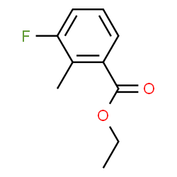 ChemSpider 2D Image | Ethyl 3-fluoro-2-methylbenzoate | C10H11FO2