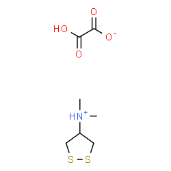 ChemSpider 2D Image | Nereistoxin oxalate | C7H13NO4S2
