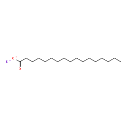 ChemSpider 2D Image | Potassium heptadecanoate | C17H33KO2