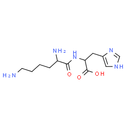 ChemSpider 2D Image | lys-his | C12H21N5O3