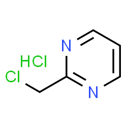 ChemSpider 2D Image | 2-(Chloromethyl)pyrimidine hydrochloride (1:1) | C5H6Cl2N2