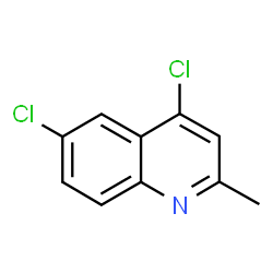 ChemSpider 2D Image | 4,6-Dichloro-2-methylquinoline | C10H7Cl2N
