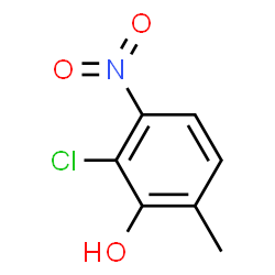 ChemSpider 2D Image | 2-Chloro-6-methyl-3-nitrophenol | C7H6ClNO3