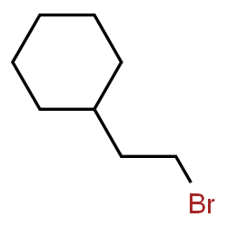 ChemSpider 2D Image | (2-Bromoethyl)cyclohexane | C8H15Br