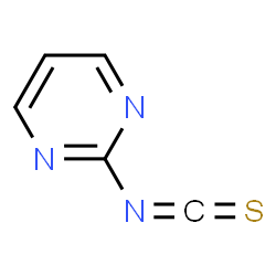 ChemSpider 2D Image | 2-Isothiocyanatopyrimidine | C5H3N3S