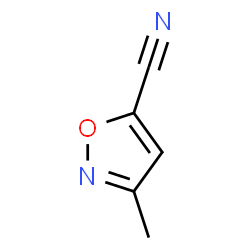 ChemSpider 2D Image | 3-methyl-5-isoxazolecarbonitrile | C5H4N2O