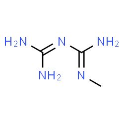 ChemSpider 2D Image | 1-METHYLBIGUANIDE | C3H9N5