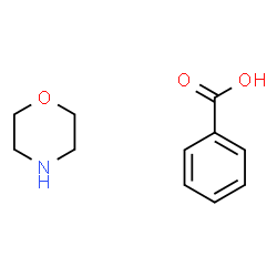 ChemSpider 2D Image | Morpholine benzoate (1:1) | C11H15NO3