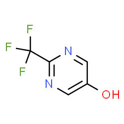 ChemSpider 2D Image | 2-(Trifluoromethyl)-5-pyrimidinol | C5H3F3N2O
