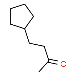 ChemSpider 2D Image | 4-Cyclopentyl-2-butanone | C9H16O