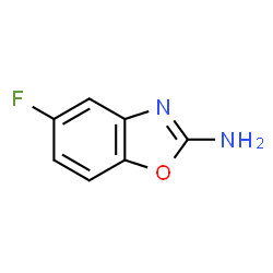 ChemSpider 2D Image | 5-Fluoro-1,3-benzoxazol-2-amine | C7H5FN2O