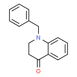 ChemSpider 2D Image | 1-Benzyl-2,3-dihydro-4(1H)-quinolinone | C16H15NO