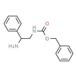 ChemSpider 2D Image | Benzyl (2-amino-2-phenylethyl)carbamate | C16H18N2O2