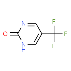 ChemSpider 2D Image | 5-(Trifluoromethyl)pyrimidin-2-ol | C5H3F3N2O