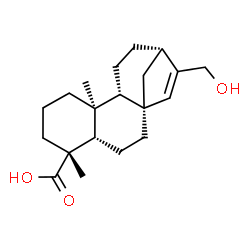 ChemSpider 2D Image | 17-Hydroxy-ent-kaur-15-en-19-oic acid | C20H30O3