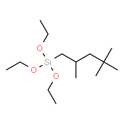 ChemSpider 2D Image | Triethoxy(2,4,4-trimethylpentyl)silane | C14H32O3Si