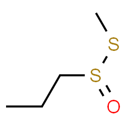 ChemSpider 2D Image | S-Methyl 1-propanesulfinothioate | C4H10OS2