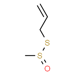 ChemSpider 2D Image | S-Allyl methanesulfinothioate | C4H8OS2