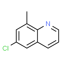 ChemSpider 2D Image | 6-Chloro-8-methylquinoline | C10H8ClN