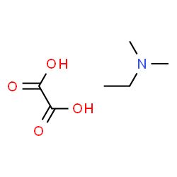 ChemSpider 2D Image | N,N-Dimethylethanamine ethanedioate (1:1) | C6H13NO4