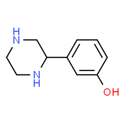 ChemSpider 2D Image | 3-(2-Piperazino)phenol | C10H14N2O