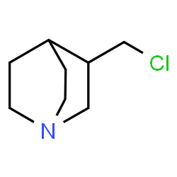 ChemSpider 2D Image | 3-(Chloromethyl)quinuclidine | C8H14ClN