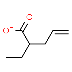 ChemSpider 2D Image | 2-Ethyl-4-pentenoate | C7H11O2