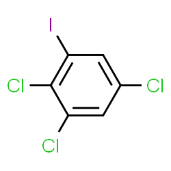 ChemSpider 2D Image | 1,2,5-Trichloro-3-iodobenzene | C6H2Cl3I