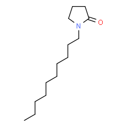 ChemSpider 2D Image | 1-Decyl-2-pyrrolidinone | C14H27NO
