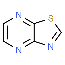 ChemSpider 2D Image | [1,3]Thiazolo[4,5-b]pyrazine | C5H3N3S