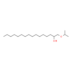 ChemSpider 2D Image | 1-Isopropoxy-2-hexadecanol | C19H40O2