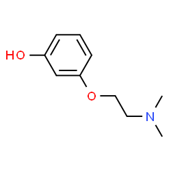 ChemSpider 2D Image | 3-[2-(Dimethylamino)ethoxy]phenol | C10H15NO2