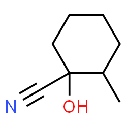 ChemSpider 2D Image | 1-Hydroxy-2-methylcyclohexanecarbonitrile | C8H13NO