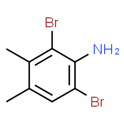 ChemSpider 2D Image | 2,6-Dibromo-3,4-dimethylaniline | C8H9Br2N