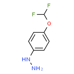 ChemSpider 2D Image | [4-(Difluoromethoxy)phenyl]hydrazine | C7H8F2N2O