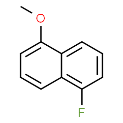 ChemSpider 2D Image | 1-Fluoro-5-methoxynaphthalene | C11H9FO