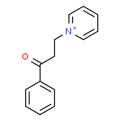 ChemSpider 2D Image | 1-(3-Oxo-3-phenylpropyl)pyridinium | C14H14NO