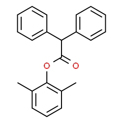 ChemSpider 2D Image | 2,6-Dimethylphenyl diphenylacetate | C22H20O2