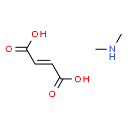 ChemSpider 2D Image | N-Methylmethanamine (2E)-2-butenedioate (1:1) | C6H11NO4